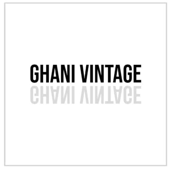 Ghani. Vintage