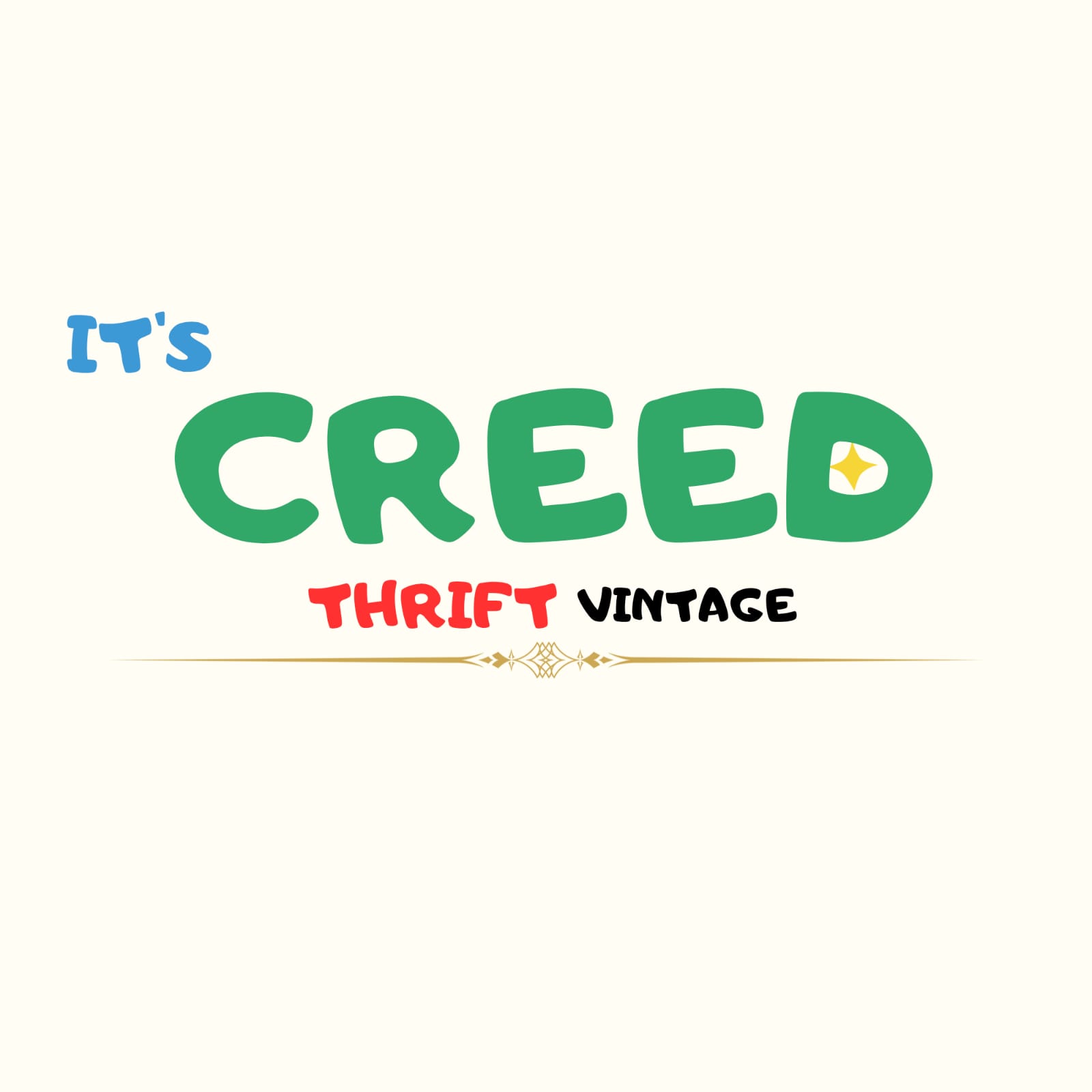 It's Creed Thrift Vintage 