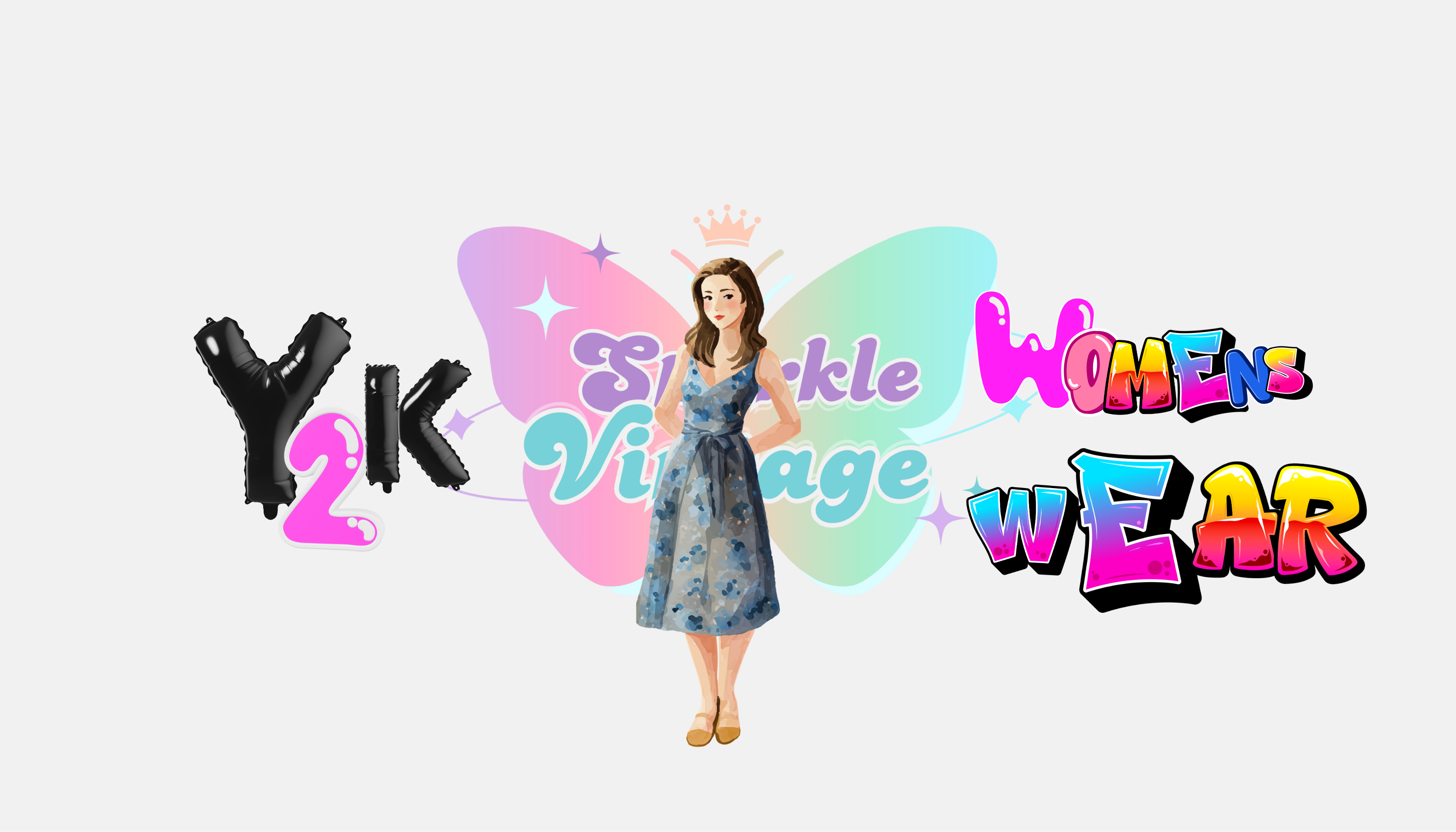 Y2k Sparkle Vintage